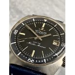 A RARE JAEGER LECOULTRE E558 “DEEPSEA” MASTER MARINER VINTAGE COMPRESSOR DIVER WATCH. REF:E558