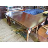 Mahogany Snooker/billards table 6 x 3 (915cm x 100cm) with a detachable table top and accessoires