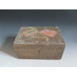 A 19th Century Sailor's Ditty Box, according to the label GOLDEN FLEECE LINE