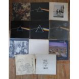 A Selection of LP Records by Pink Floyd