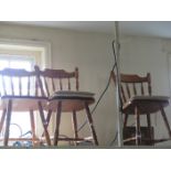 Three Pine Kitchen Chairs