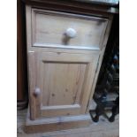 A Pine Bedside Chest