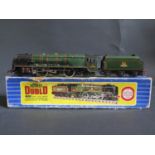 A Hornby Dublo OO Gauge 46232 Locomotive "Duchess of Montrose" & Tender Boxed. In fair/good used