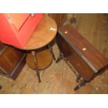 Mahogany Occasional Table and lap table