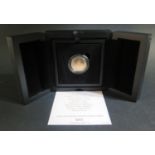 A Cased Westminster Mint Limited Edition (1/250) 2020 75th Anniversary of VE Day Gold 50p with COA