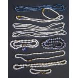 A Selection of Pearl Necklaces