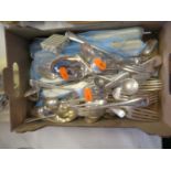 A Selection of Electroplated Silver Flatware