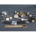 A Selection of Wristwatches including Grosvenor. All A/F