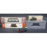 A Grafar Graham Farish N Gauge D3032 Diesel Locomotive Appears mint/near mint and three rolling