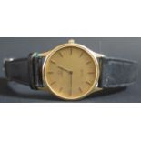 A Gent's Omega DeVille with quartz movement, needs battery/not checked
