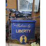 A Fabrics by Liberty Shop Sign