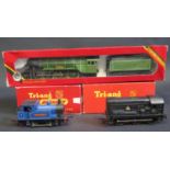 Three Hornby and Tri-ang OO Gauge Locomotives including Hornby R855 L.N.E.R. Flying Scotsman, Tri-