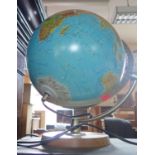 An Illuminated Globe