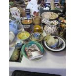 A Collection of Studio Pottery etc. A/F