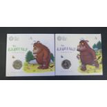 The Royal Mint _ Two The Gruffalo 50p Collector's Coin Packs