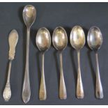A Selection of Odd Sterling Silver Flatware, 171g