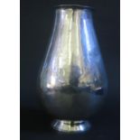 A Jewish German .800 Planished Silver Vase, the base engraved 'INGE, WILDO, CARL-ERNST, JOACHIM.