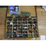 A Collection of Plastic Kit Military Vehicles including Airfix, Roco etc.