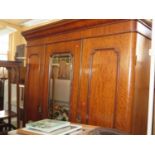 A Victorian Mahogany Wardrobe