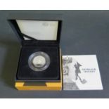 The Royal Mint _ A Celebration of Sherlock Holmes 2019 UP 50p Silver Proof Coin with COA