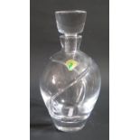 A Modern Waterford Crystal Decanter