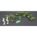 A Selection of Dinky Military Vehicles etc.