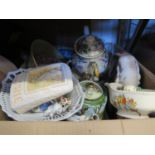 One Box of Assorted Ceramics