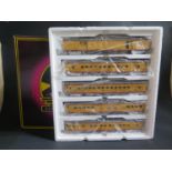A MTH Electric Trains Union Pacific 5-Car-70' ABS Passenger Set- Smooth Item No. 20-6553. Mint/