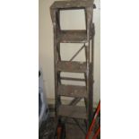 A Wooden Step Ladder