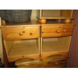 A Pair of Pine Bedside Tables