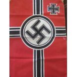 A Reproduction German Kriegsmarine Flag, 49x34cm