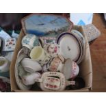 A Box of Odd Ceramics