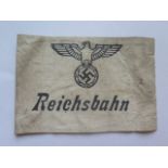 A German WWII Reichsbahn Armband