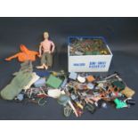 An Action Man, Accessories and other figures etc.