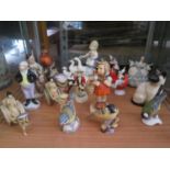 A Collection of Ornaments including Royal Worcester, Hummell, Goebel, Beswick USSR dance troop etc.