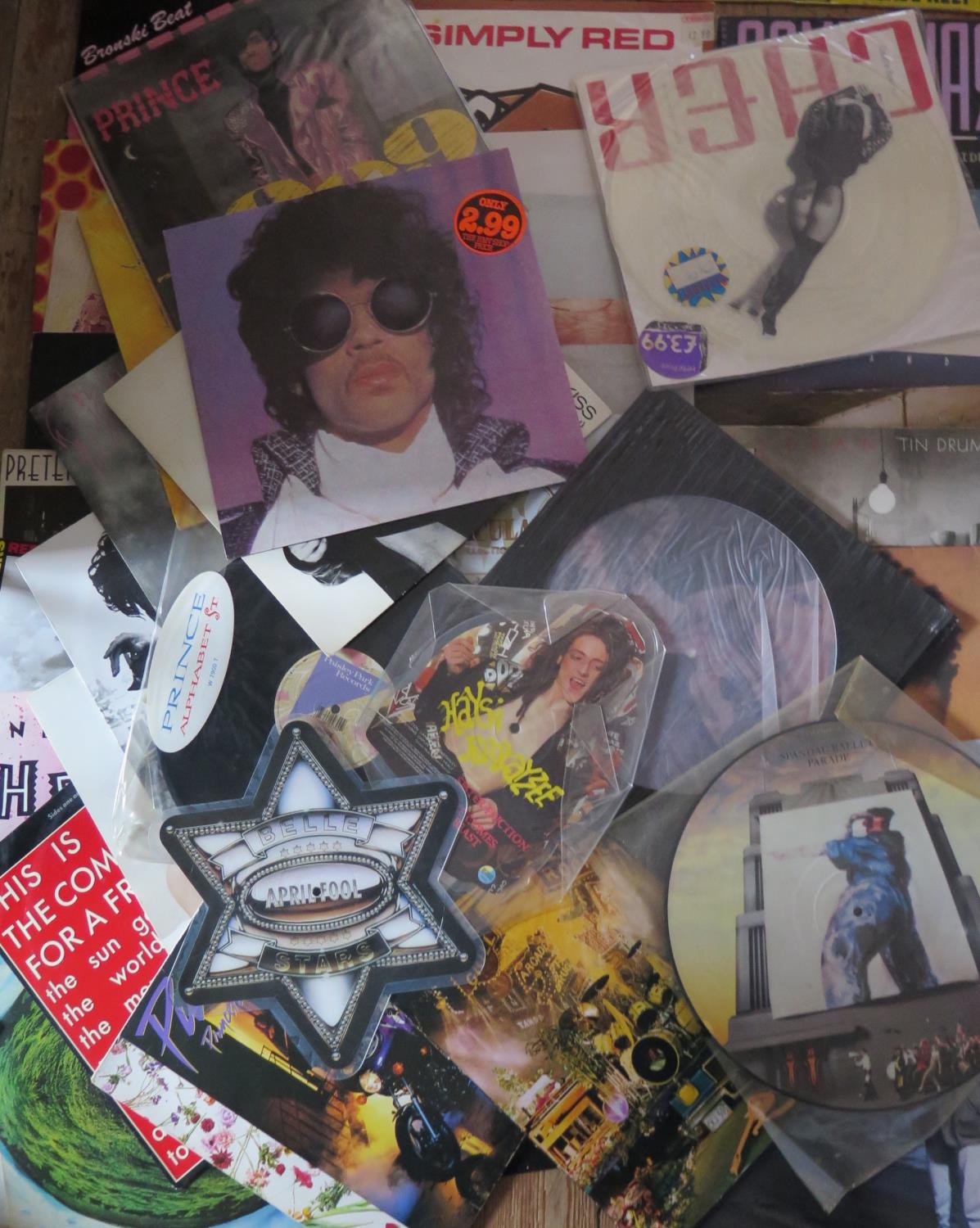 A Collection of LP Records including Prince, Pet Shop Boys, Cyndi Lauper, Japan, Gary Newman, - Image 2 of 4