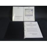 Harrington & Byrne 2012 UK Olympic & Paralympic Complete Stamp Collection in folder with COA and