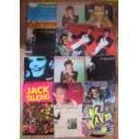 A Selection of LP Records by Adam Ant, The Boomtown Rats, The Police, The Vultures, The Clash, Simon