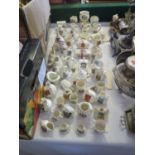 A Large Collection of Goss and other Crested Ware