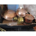 Copper Pans etc.