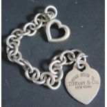 A Tiffany Sterling Silver Chain, 37.9g