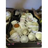 A Box of Victorian and later Royal Commemorative Mugs etc.