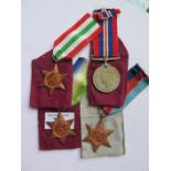 Four WWII Medals