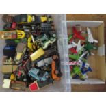 A Collection of Loose Matchbox Models of Yesteryear and Skybusters.