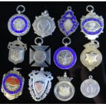 A Collection of Silver Medallions, 88g