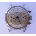 A Rare UNIVERSAL Genève UNI-COMPAX Chronograph Wristwatch, back stamped 1173540 22223,