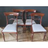 Four Victorian Dining Chairs