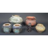 A Collection of Chinese Ceramics, some with Dragon Culture Certificates of Authenticity