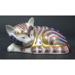 Royal Crown Derby Bone China Cat