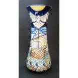 A Modern Moorcroft Noah's Ark Vase by Rachel Bishop 99, 30.5cm, boxed